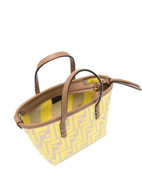 fendi two tone roll bag|Roll Mini .